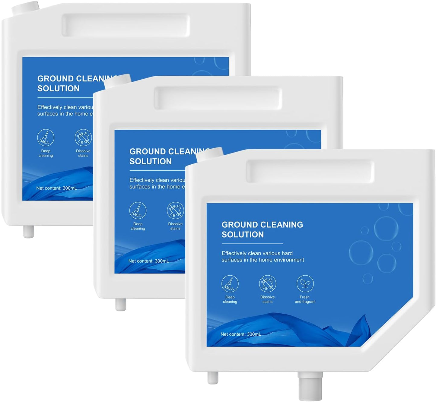 Floor Cleaning Solution Compatible with Dreame Cleaning Solution, Multi-Surface Original Flavor L10 Ultra Detergent, Compatible with L10s Ultra Robot Vacuum (300ml)