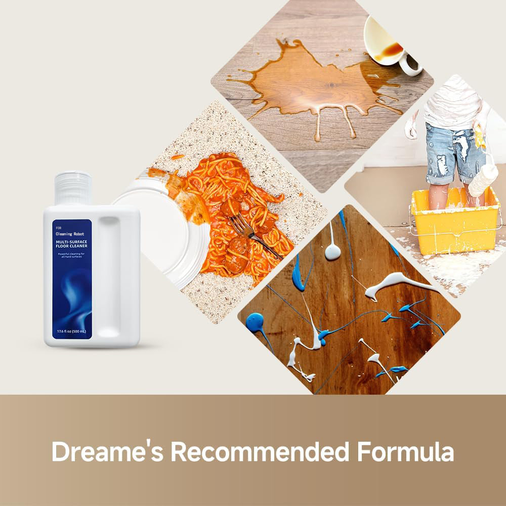 dreame Cleaning Solution Compatible with H12 PRO/G10 Pro/H13 PRO/H12S/H12 Pro FlexReach/H12 Dual/G10 Combo/G10/K10/K10 Plus Wet Dry Vacuum Cleaner (16.9 OZ)