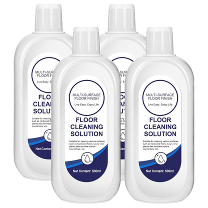 Multi-Surface Floor Cleaning Solution Compatible with Tineco, Cleaner Refill for All Mopping Robot Vacuums and Cordless Wet/Dry Mops (4 Bottle Pack, Original)