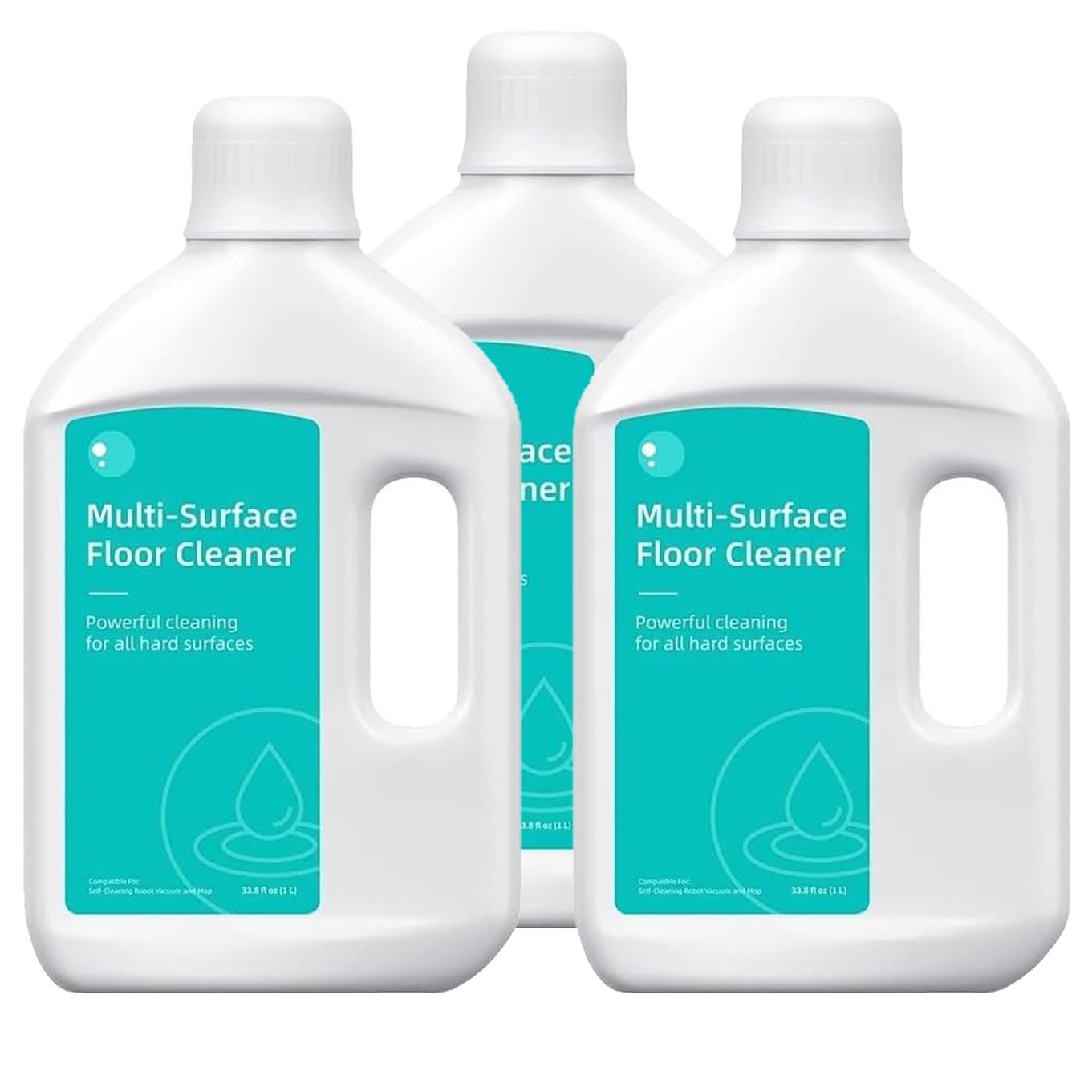 Floor Cleaning Solution Original Scent Compatible with Dreame Vacuum Cleaner Solution, Residue & Streak Free, Suitable for All Robot Vacuum Cleaners and Wireless Wet Dry Dual-Use Vacuum Cleaners 35.27 Fl Oz (Pack of 3)