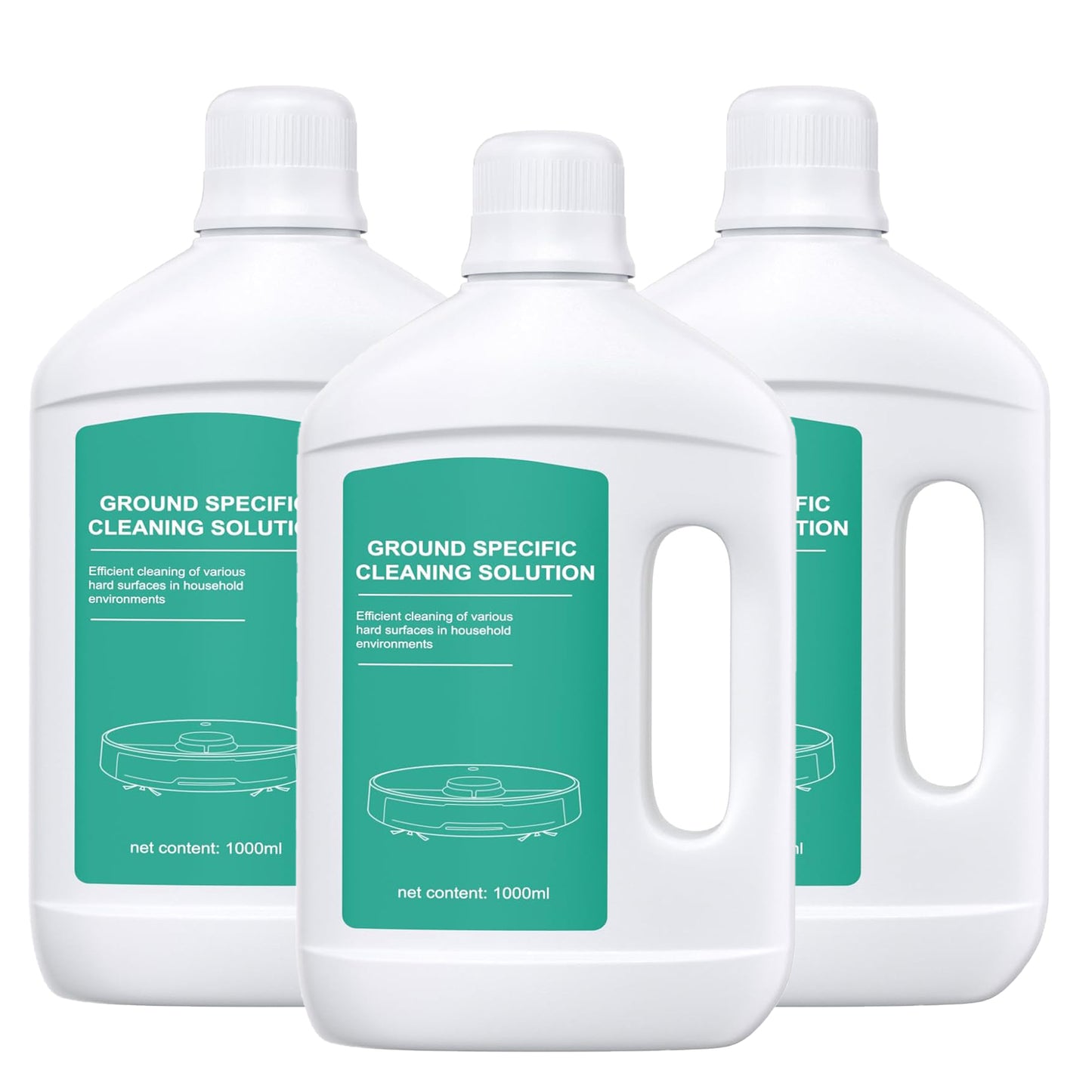 Floor Cleaning Solution Original Scent Compatible with Dreame Cleaning Solution, Residue & Streak Free, Suitable for All Robot Vacuum Cleaners and Wireless Wet Dry Dual-Use Vacuum Cleaners