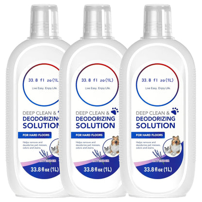 Tineco Floor Cleaning Solution 1L, Lavender Scent, Deep Cleans of Multiple Hard Floors for iFLOOR Series, FLOOR ONE S3 / S5 / S6 / S7 / S9 Artist Series Wet Dry Vacuum, EXCEPT Steam Machines (3pcs)