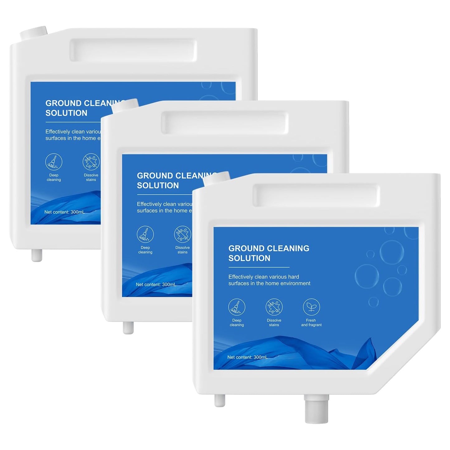 3pcs Compatible with Dreame Vacuum Cleaner Solution, Multi-Surface Floor Cleaning Solution Compatible with L10s Ultra Robot Vacuum (31.74 Fl Oz) (3 bottle)