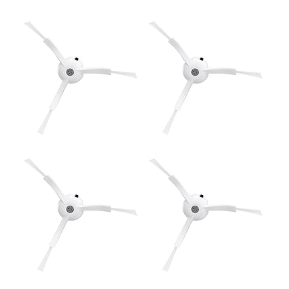 roborock Side Brushes Replacement (4 Pieces) for S8 Pro Ultra, S7 Max Ultra, Qrevo, Roborock Qrevo Slim, Series of S7 MaxV/S7/Q7Max/Q8 Max/S8/Q7/Q5/S6/S5/S4/E5/E4/E3/E2 Robot Vacuum Cleaner