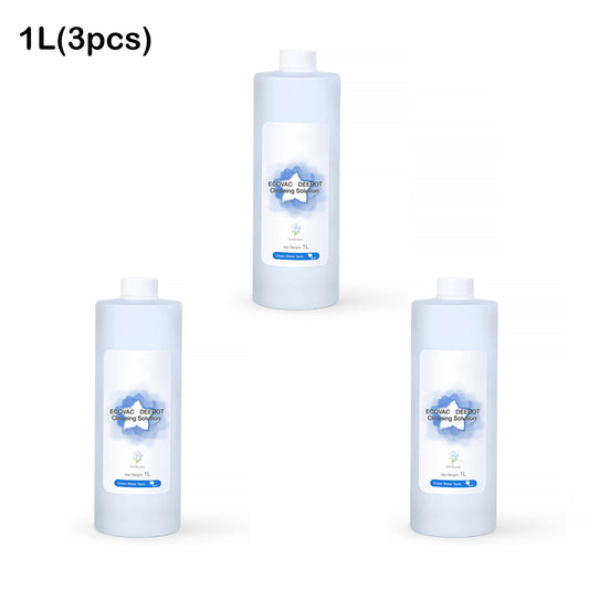 ECOVACS Multi-Surface Floor Cleaning Solution, Compatible with DEEBOT T30S COMBO / T30S / X2 COMBO/ X2 OMNI/ T20 OMNI / X1 OMNI / X1 TURBO / T10 OMNI, 1L(3pcs)