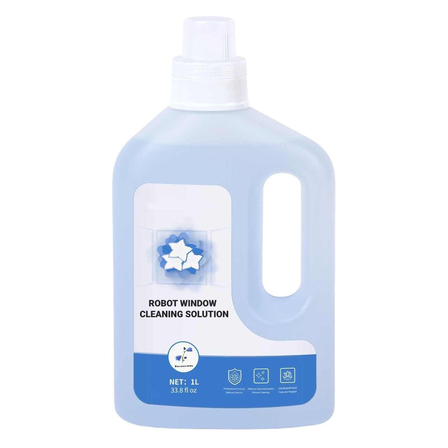 Window Cleaner 1L, Cleaning Solution Compatible with ECOVACS Winbot W1 Pro/W2 Pro Omni/Winbot Mini Window Cleaning Robot