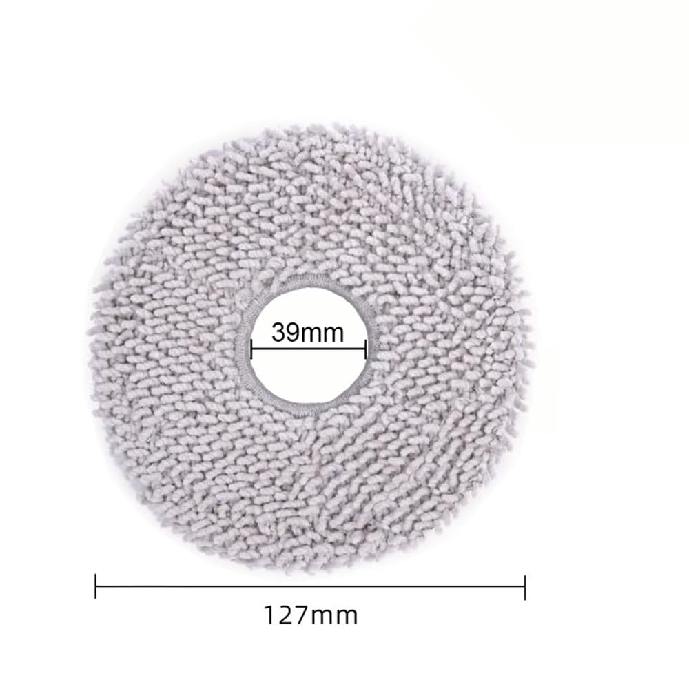 10pcs Mop Pads for ECOVACS DEEBOT X1 Omni/X1 Turbo/T20 Omni/T10 Omni/X2 Omni/T30S/N30 Pro Omni/N30 Omni/T30S AI/T30S Pro/T30S CARE/T50 OMNI/T50 PRO OMNI/T50 MAX PRO OMNI/Yeedi m12 pro+ Deebot Mop Pads