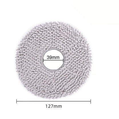 10pcs Mop Pads for ECOVACS DEEBOT X1 Omni/X1 Turbo/T20 Omni/T10 Omni/X2 Omni/T30S/N30 Pro Omni/N30 Omni/T30S AI/T30S Pro/T30S CARE/T50 OMNI/T50 PRO OMNI/T50 MAX PRO OMNI/Yeedi m12 pro+ Deebot Mop Pads