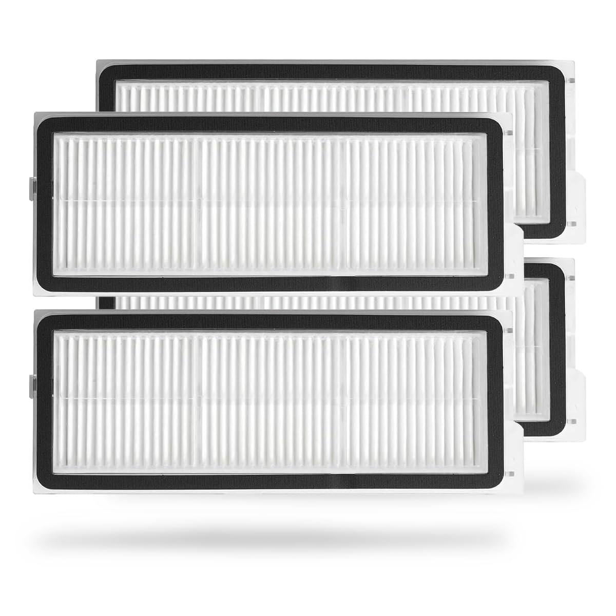 Washable Filter Replacement Parts For Roborock Qrevo series Robot Vacuum Cleaners, High Efficiency Filters（4 Pack）
