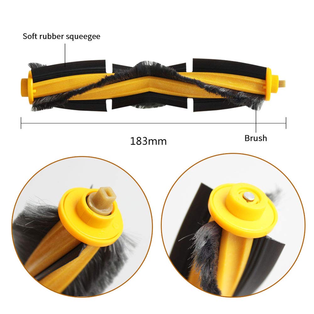 Replacement Accessories Kit for Ecovacs Deebot OZMO 950/920 Robotic Vacuum Cleaner (15 Pack)