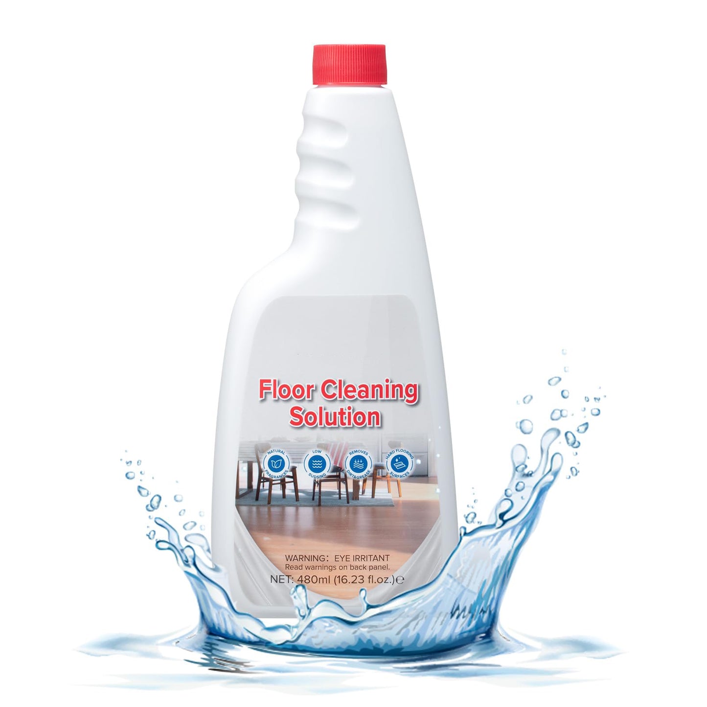 Roborock Floor Cleaning Solution, Compatible Robot Vacuums with Mopping and Wet Dry Vacuum(480ml)