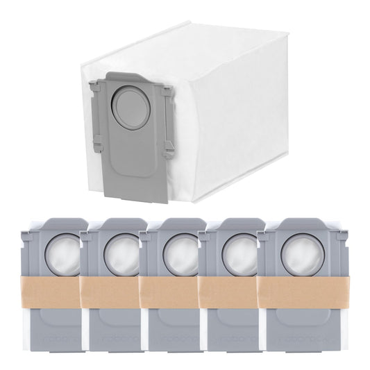 roborock 6 Packs Disposable Dust Bags for QRevo series S8MaxVUltra, S8MaxUltra, QrevoMaxV, QrevoPro, Qrevo Curv CurvX, QrevoCurvS5X,QrevoEdge,Saros10series,Qrevo Slim, QrevoEdgeS5A,QV 35A Robot Vacuum（副本）
