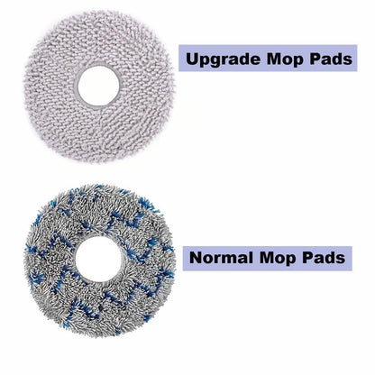 10pcs Mop Pads for ECOVACS DEEBOT X1 Omni/X1 Turbo/T20 Omni/T10 Omni/X2 Omni/T30S/N30 Pro Omni/N30 Omni/T30S AI/T30S Pro/T30S CARE/T50 OMNI/T50 PRO OMNI/T50 MAX PRO OMNI/Yeedi m12 pro+ Deebot Mop Pads