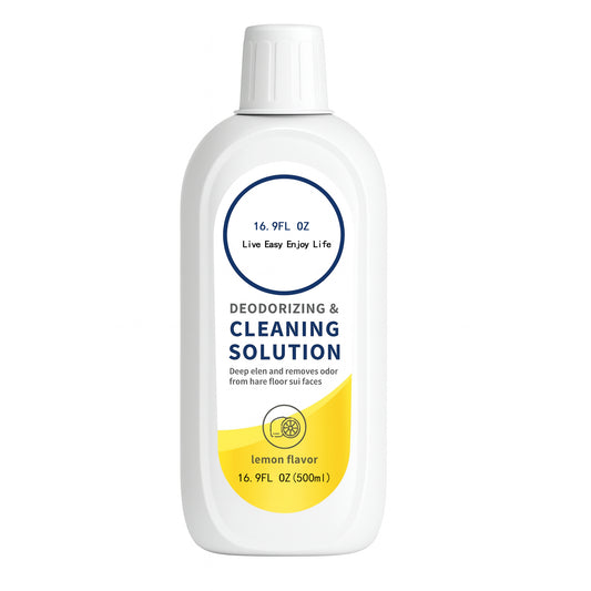 Floor Cleaning Liquid Solution Lemon Flavor 500ml, Compatible for Tineco FLOOR ONE S5/S3/IFLOOR3/IFLOOR2, Compatible for IFLOOR SERIES Vacuum Robot