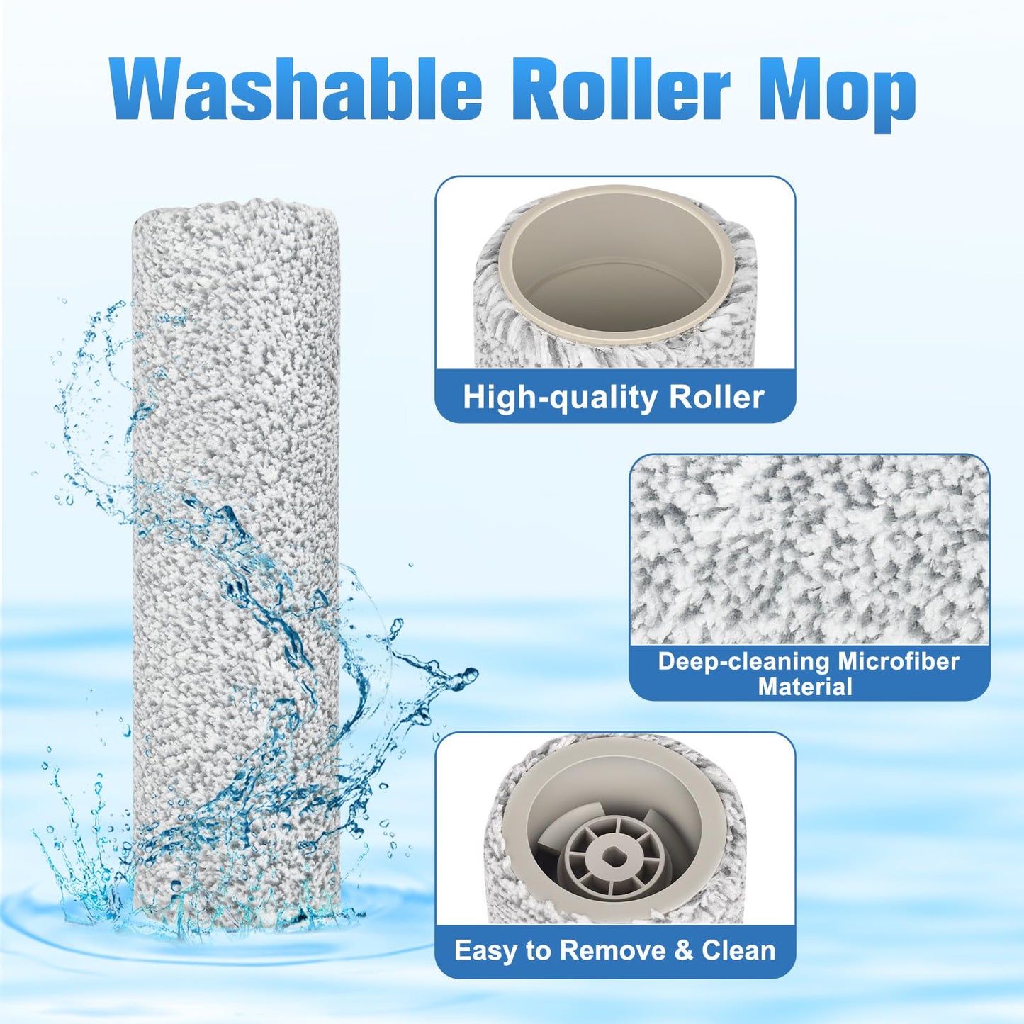 Accessories Kit for ECOVACS DEEBOT X8 PRO OMNI Compatible with Yeedi S14 Plus Vacuum Cleaner（21Pcs）