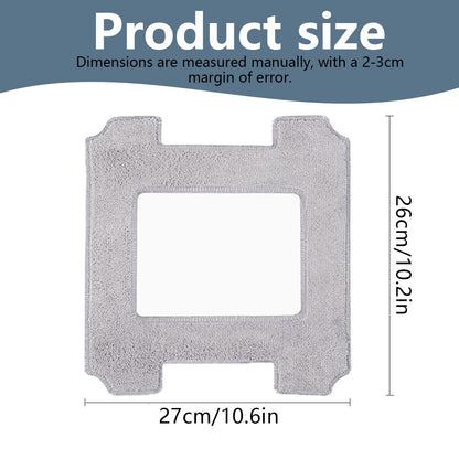 Cleaning Rag for Ecovacs Winbot W2 Omni, W1 Pro, W1 Window Vacuum Cleaner Robot, Washable and Reusable W2 Omni Mop Cloth W1 Mop Pad Accessories 9 Pcs