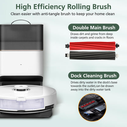 Accessories Kit Compatible with Roborock S8 Pro Ultra Robot Vacuum Cleaner（18 Pcs）