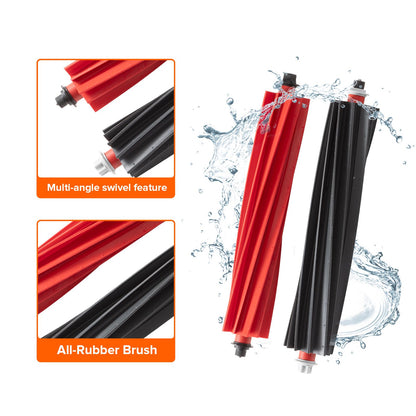 roborock Dual Main Brush Replacement for S8 MaxV Ultra, S8 Max Ultra,Roller Brush Accessories Kit（2 Pcs）