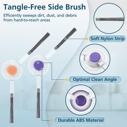 Replacement Parts Accessories Compatible with Narwal Freo Robot Vacuum（15 Pack）