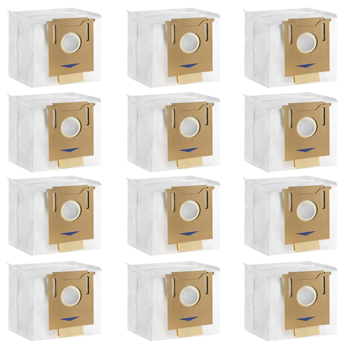 5 Pack Dust Bags For Yeedi K781+,For ECOVACS Deebot Ozmo T8, T8 Aivi, T8+ T8 AIVI+, T8MAX, N8 Pro Plus/N8 Pro, N8+ Plus, N8 Pro+, T9 AIVI T9 PRO T9 MAX DX93, DDX96, Vacuum Cleaner Parts