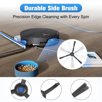 Accessories Kit for ECOVACS DEEBOT X8 PRO OMNI Compatible with Yeedi S14 Plus Vacuum Cleaner（21Pcs）