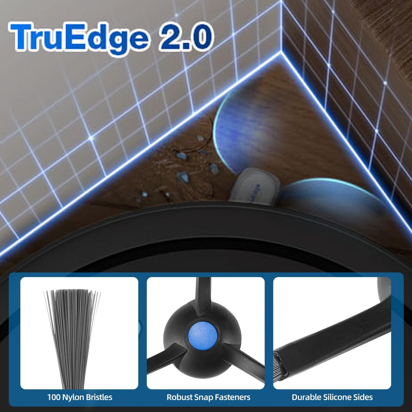 Accessories for ECOVACS DEEBOT T50 PRO Omni / T50 Omni Robot Vacuum（25 Pack）