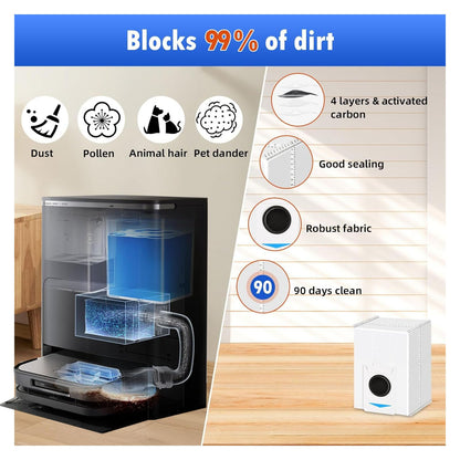 Replacement Parts for Ecovacs Deebot X5 Pro / X5 pro Omni - 14 in 1 Maintenance Accessories Kit