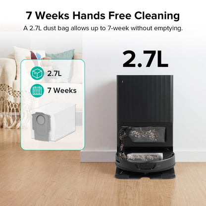 roborock 6 Packs Disposable Dust Bags for QRevo series S8MaxVUltra, S8MaxUltra, QrevoMaxV, QrevoPro, Qrevo Curv CurvX, QrevoCurvS5X,QrevoEdge,Saros10series,Qrevo Slim, QrevoEdgeS5A,QV 35A Robot Vacuum（副本）