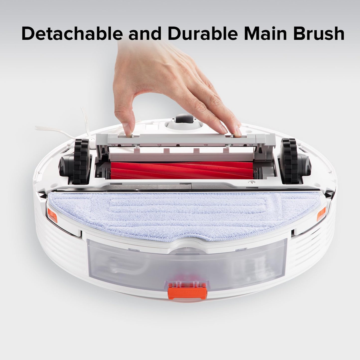 roborock Rubber Main Brush Replacement Q Revo Series, S7 Series , Q7 Series Robot Vacuum（2 Pcs）