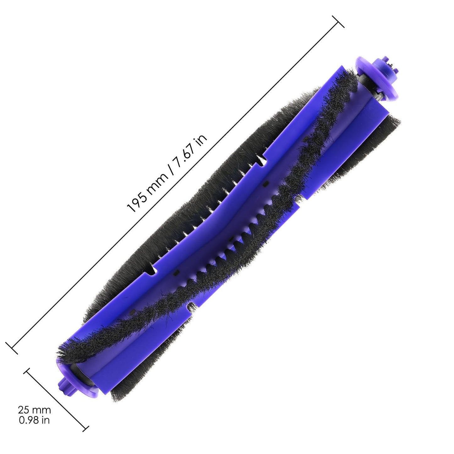 (2 Pieces) Replacement Brush Rollers Compatible with Narwal Freo Robot Vacuum and Mop Combo, Replacement Parts Accessory Kit, 2 Brush Rollers