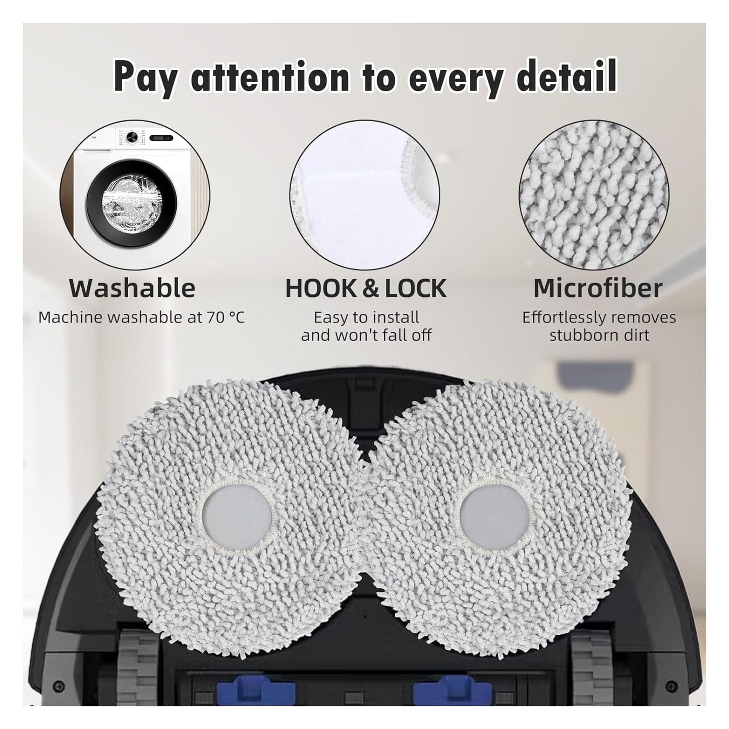 Replacement Parts for Ecovacs Deebot X5 Pro / X5 pro Omni - 14 in 1 Maintenance Accessories Kit