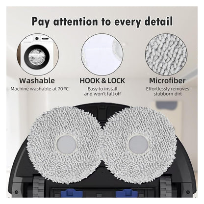 Replacement Parts for Ecovacs Deebot X5 Pro / X5 pro Omni - 14 in 1 Maintenance Accessories Kit