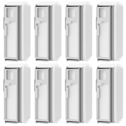 8 Pack Dust Bags for Narwal Freo X Ultra & Freo X Plus Robot Vacuum, 1L Capacity Disposable Dust Bag Replacement with Built-in Hepa Fil-ter