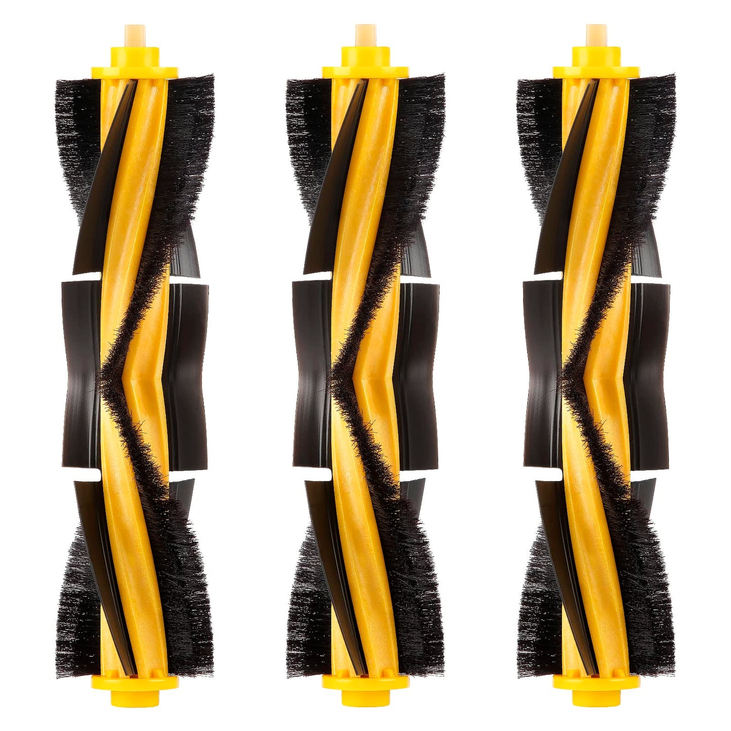 (3 Pieces) N10 Roller Brushes Main Brush Replacement Parts for Ecovacs DEEBOT OZMO N10 N10 Plus 920 950 T8 AIVI Max T9 T5 N5 N7 N8+ N8 Pro DX55 DX93 DJ65 Roller Brush