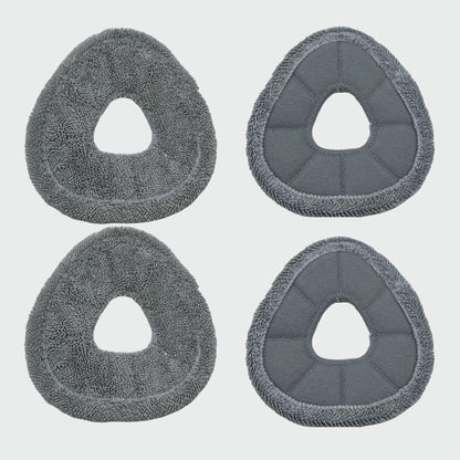 Replacement Mop Pads Compatible with Narwal Freo/Freo Pro/X Ultra/Z Ultra/Z10/T10/J3/J4 Microfiber Resuable Mop Cloth Robot Vacuum Cleaner Accessories