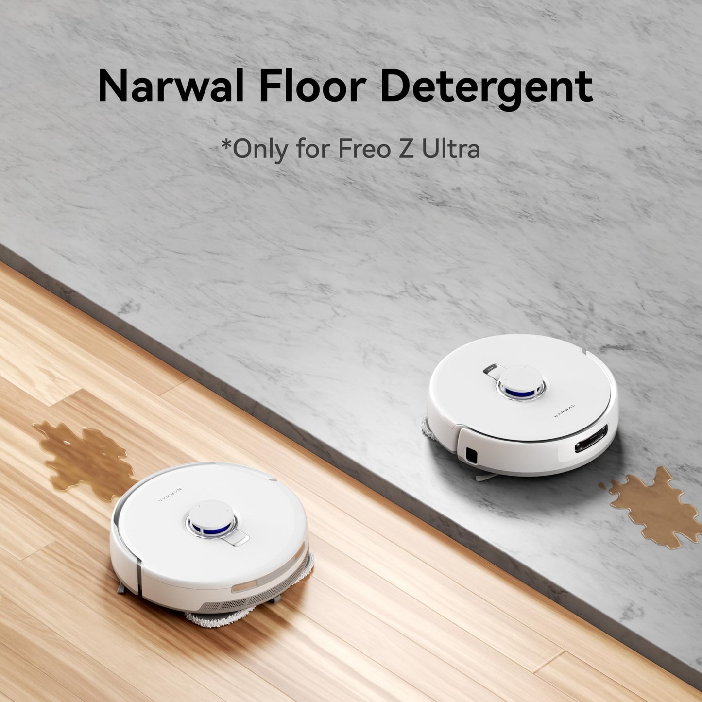NARWAL Robot Vacuum and Mop Floor Detergent (Model: Freo Z Ultra | Freo Z10 | Freo Z10 Ultra)（4 Pack）