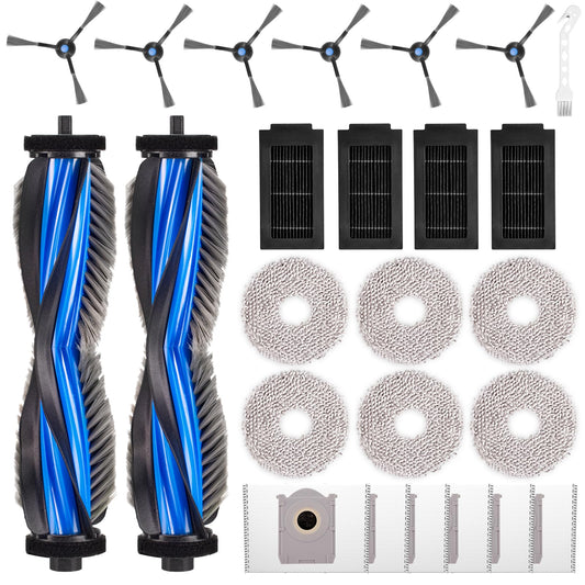 Accessories for ECOVACS DEEBOT T50 PRO Omni / T50 Omni Robot Vacuum（25 Pack）