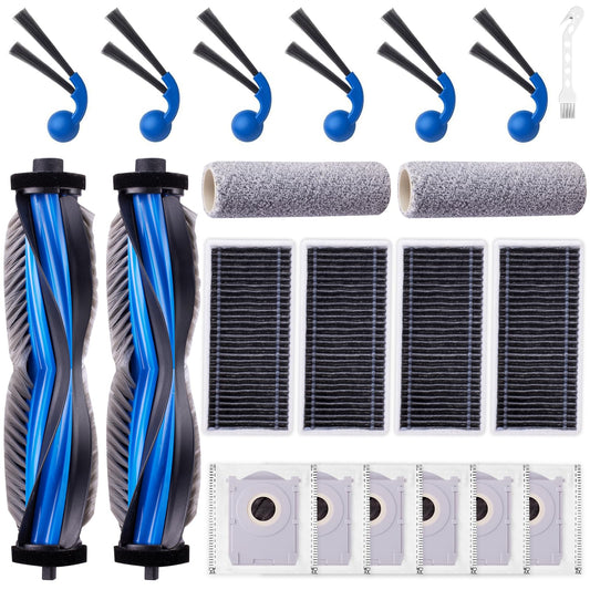 Accessories Kit for ECOVACS DEEBOT T80 Omni Robot Vacuum（21 Pack ）