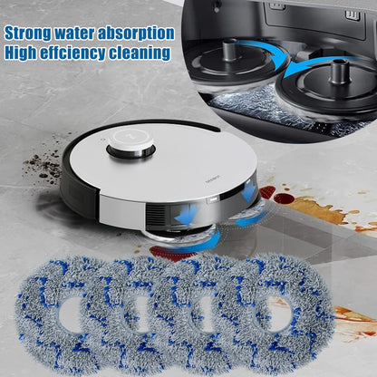 Replacement Accessories Kit For Ecovacs Deebot X1 TURBO/OMNI Robot Vacuum Cleaner Parts（18 Pcs）