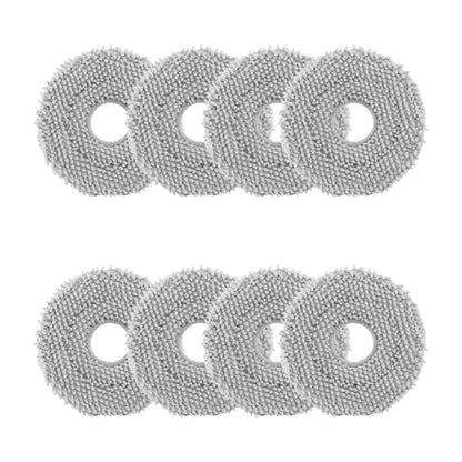 roborock 4 Pack Microfiber Mop Cloths for Q Revo, Qrevo MaxV, Qrevo S, Qrevo Pro, Qrevo Slim Qrevo S5V Robot Vacuum Cleaner, Mop Pad Replacement Accessories