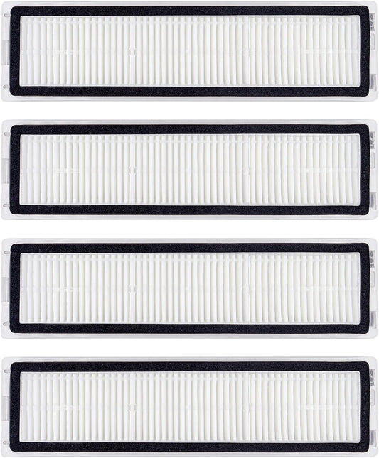 4 Pcs HEPA Filters Replacement Part for Mova L600, for Dreame L10 PRO / D9 / D9 PRO / D9 MAX/ D9 Max Gen2 Robot Vacuum Cleaner, Robot Dust Filter Accessories