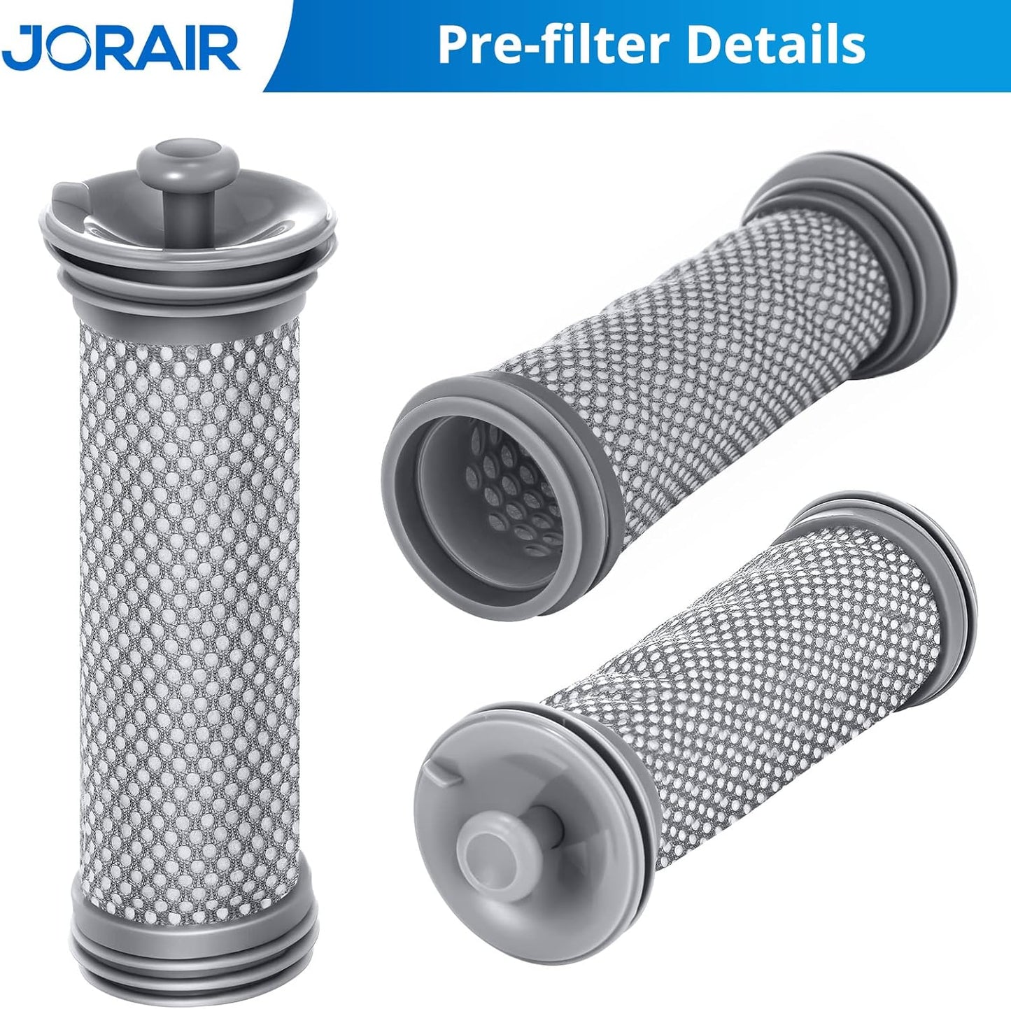 Replacement Filter kit Compatible with Tineco A10/A11 Hero, PURE ONE S11, A11 PET, A10/A11 Master, PWRHERO11 Snap Cordless Vacuum Cleaner, 3 Pack Pre Filters & 3 HEPA Filter