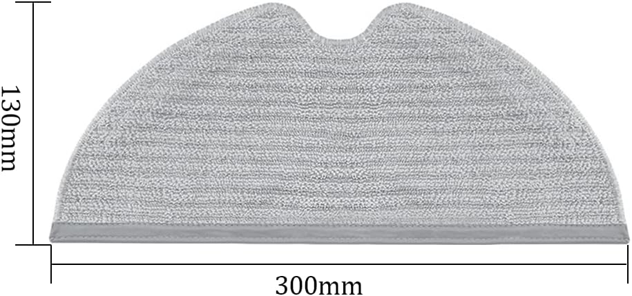 23 Pack Replacement Parts Accessories for Dreame D9 D9 Max L10 Pro Robot Vacuum Cleaner, Include Main Brush Side Brushes HEPA Filter Mop Cloth