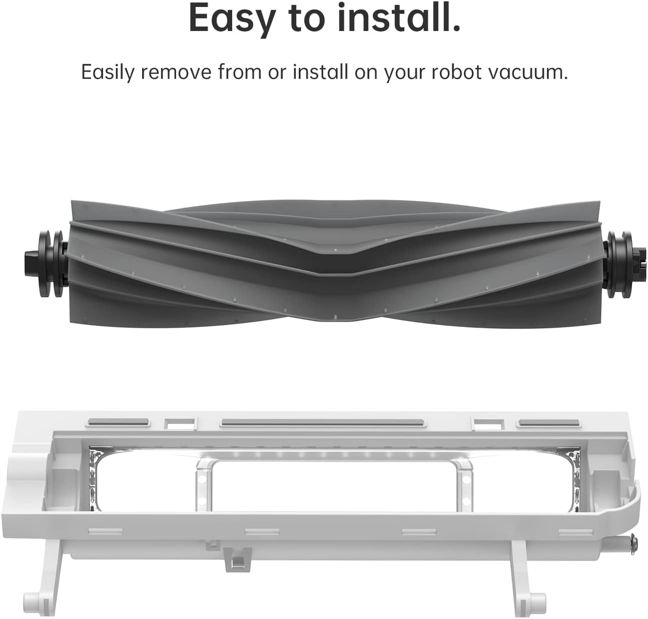 DREAME Main Roller Brush Compatible with X30 Ultra/X40 Ultra/l10s Ultra/L20 Ultra/L10s Pro Ultra/L10s Plus/L10s Pro Gen 2/L30 Ultra/L40 Ultra/D10s Plus