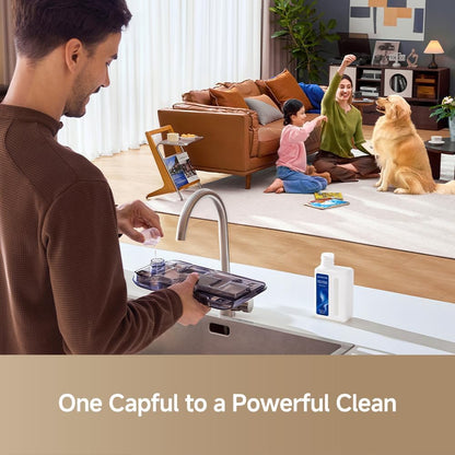 dreame Cleaning Solution Compatible with H12 PRO/G10 Pro/H13 PRO/H12S/H12 Pro FlexReach/H12 Dual/G10 Combo/G10/K10/K10 Plus Wet Dry Vacuum Cleaner (16.9 OZ)