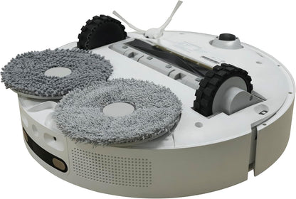 Replacement Mop Pads Compatible for Dreame L10s L40 L50 Ultra Gen 2 Roomba Plus Combo 505 405 Ecovacs Deebot Omni T30s T50 Roborock Qrevo Series Saros 10R 2 Types Material 12-Pack