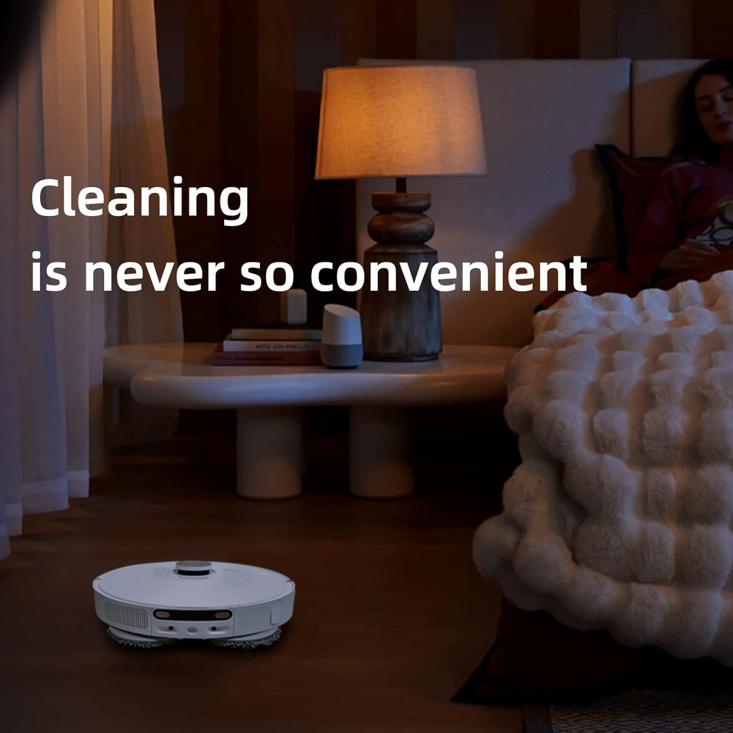 24 Pack Accessories Kit for Dreame L10s Ultra / L10 Ultra Robot Vacuum Replacement Parts Including 1 Main Brush 4 HEPA Filters 6 Sidebrushes 6 Mop Pads 6 Dust Bags 1 Cleaning Brush