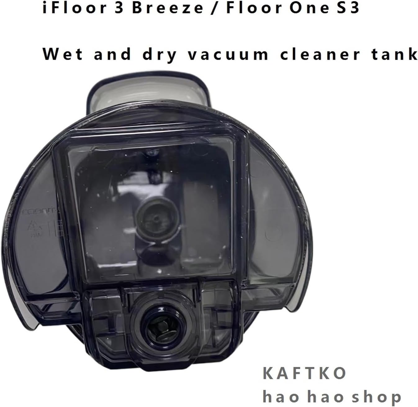 Original Wet and Dry Vacuum Cleaner Black Cleaning Water Tank. Compatible for Tineco Floor One S3 / IFloor Breeze/IFloor 3 / IFloor 3 Breeze