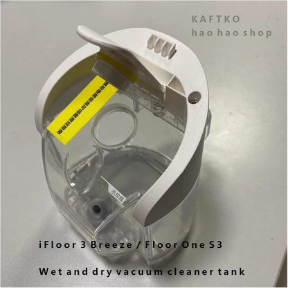 Original Wet and Dry Vacuum Cleaner White Cleaning Water Tank Replacement. Compatible for Tineco Floor One S3 / IFloor Breeze/IFloor 3 / IFloor 3 Breeze