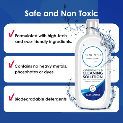 Tineco Floor Cleaning Solution 1L for iFLOOR Series (EXCEPT iFLOOR 5 Steam), FLOOR ONE S3 / S5 / S6 / S7 / S9 Artist Series (EXCEPT S5 Steam / S7 Steam/ S9 Artist Steam) Wet Dry Vacuum (33.8 OZ*2)